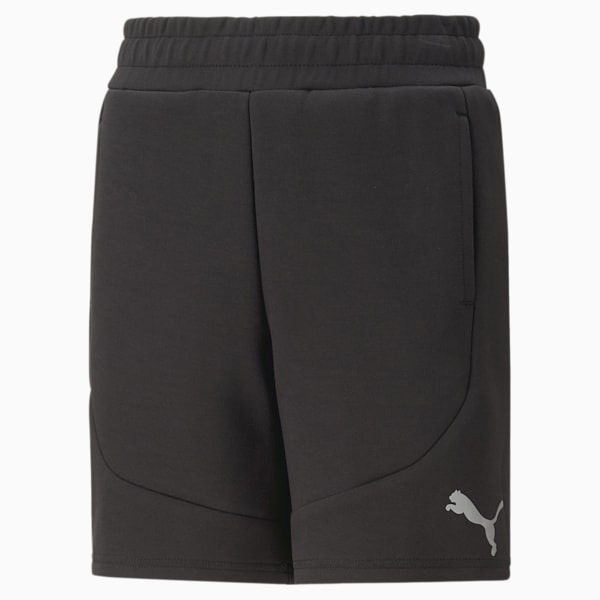 EVOSTRIPE 8" Youth Shorts, PUMA Black, extralarge-AUS
